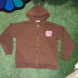 No Comment More Self Love Zip-Up